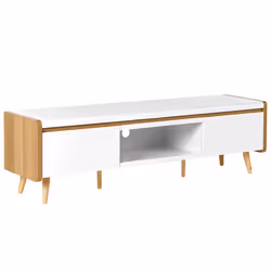 TV Stand CUSTER White