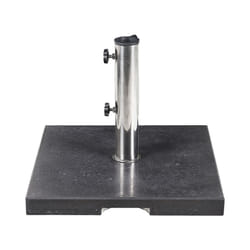 Square Granite Parasol Base Black CEGGIA