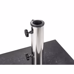 Square Granite Parasol Base Black CEGGIA - Additional view 4