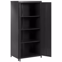 Storage Unit VARNA Metal Black