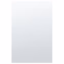 Wall Mirror ANGERS 40 cm 60 cm Silver