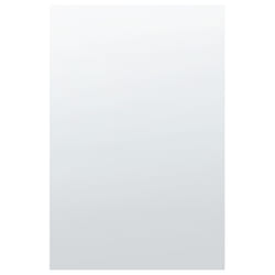 Wall Mirror ANGERS 40 cm 60 cm Silver