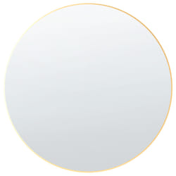 Wall Mirror ANNEMASSE 80 cm 80 cm Metal Gold