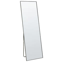 Standing Mirror BEAUVAIS 156 cm Metal Black