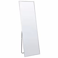 Standing Mirror BEAUVAIS 156 cm Metal Silver