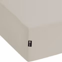 Fitted Sheet JANBU Cotton 200 x 200 cm Taupe