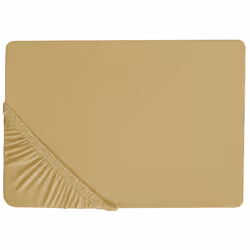 Fitted Sheet JANBU Cotton 140 x 200 cm Olive Green