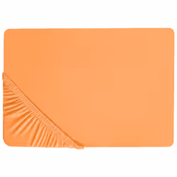 Fitted Sheet JANBU Cotton 200 x 200 cm Orange