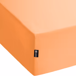 Fitted Sheet JANBU Cotton 200 x 200 cm Orange