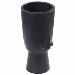 Flower Vase ARTEMIS Ceramic 22 cm Black