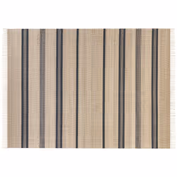 Jute Area Rug 160 x 230 cm Beige and Grey TALPUR