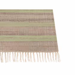 Jute Runner Rug 80 x 300 cm Beige and Light Green TALPUR - Additional view 4