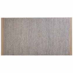 Wool Area Rug 80 x 150 cm Grey BANOO