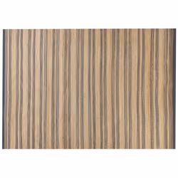 Jute Area Rug 160 x 230 cm Beige and Grey BUDHO