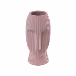 Stoneware Flower Vase 25 cm Pink PALLINI