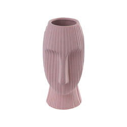 Stoneware Flower Vase 25 cm Pink PALLINI