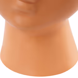 Flower Vase FLORINA Ceramic 24 cm Orange