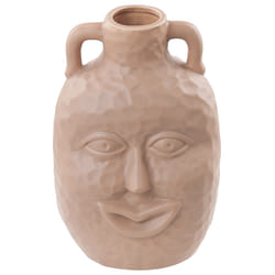 Flower Vase VERIA Ceramic 26 cm Sand Beige