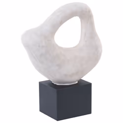 Figurine KAVALA Ceramic Off-White
