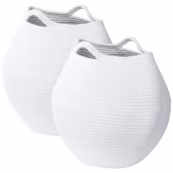 Set of 2 Baskets PANJGUR Cotton White