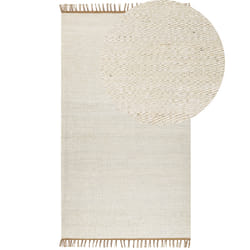 Rug LUNIA 80 x 150 cm Jute Light Beige