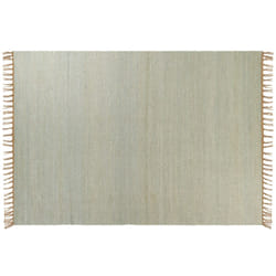 Jute Area Rug 160 x 230 cm Green LUNIA