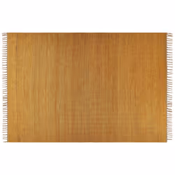 Jute Area Rug 160 x 230 cm Mustard LUNIA
