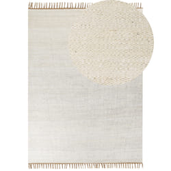 Rug LUNIA 160 x 230 cm Jute Light Beige