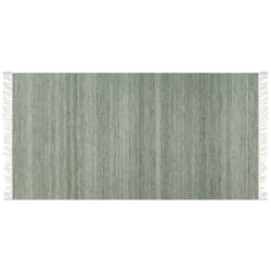 Area Rug 80 x 150 cm Light Green MALHIA