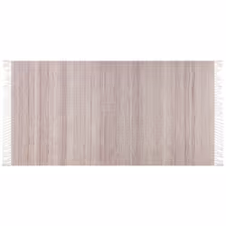 Area Rug 80 x 150 cm Light Red MALHIA