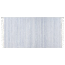 Area Rug 80 x 150 cm Light Blue MALHIA