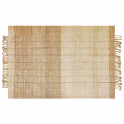 Jute Area Rug 200 x 300 cm Beige KARKIN