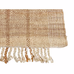 Jute Area Rug 160 x 230 cm Beige  KARKIN - Additional view 4