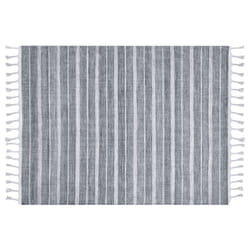 Area Rug 140 x 200 cm Light Grey BADEMLI
