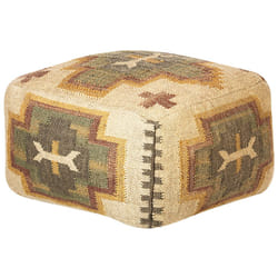 Jute Pouffe Multicolour PULICAT