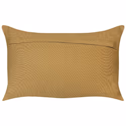 Jute Cushion Geometric Pattern 30 x 50 cm Multicolour URPAD