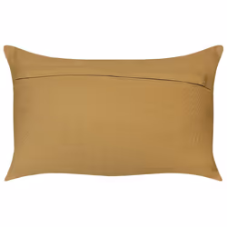 Jute Cushion Geometric Pattern 30 x 50 cm Multicolour DEEPOR