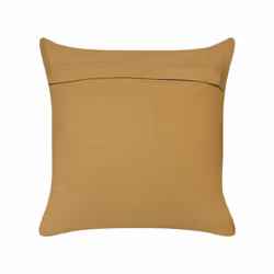 Jute Cushion Geometric Pattern 45 x 45 cm Multicolour DEEPOR
