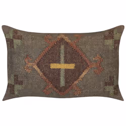 Jute Cushion 30 x 50 cm Multicolour KATORA