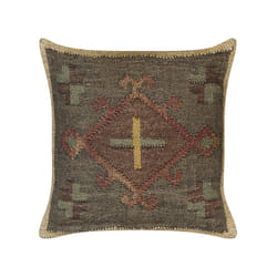 Jute Cushion 45 x 45 cm Multicolour KATORA