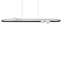 Metal LED Pendant Lamp Black FEALE