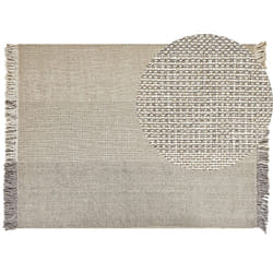Wool Area Rug 160 x 230 cm Grey TEKELER