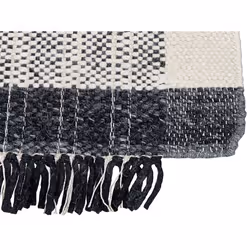 Wool Area Rug 140 x 200 cm Black and White KETENLI - Additional view 4