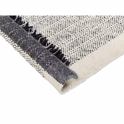 Wool Area Rug 140 x 200 cm Black and White KETENLI - Additional view 6