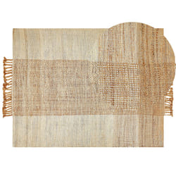 Jute Area Rug 160 x 230 cm Beige HAMZALAR