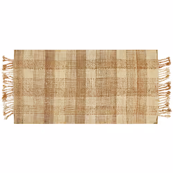 Jute Area Rug 80 x 150 cm Beige BERISSA