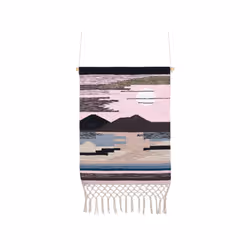 Cotton Wall Hanging with Tassels Multicolour SADDA