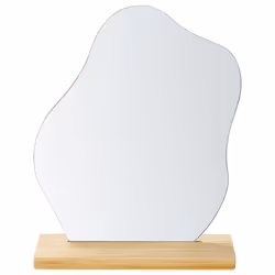 Standing Mirror LOZERE 19 cm 22 cm Light Brown