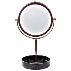 Makeup Mirror LED SAVOIE Rose Gold