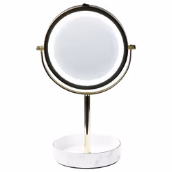 Makeup Mirror LED SAVOIE White/ Gold